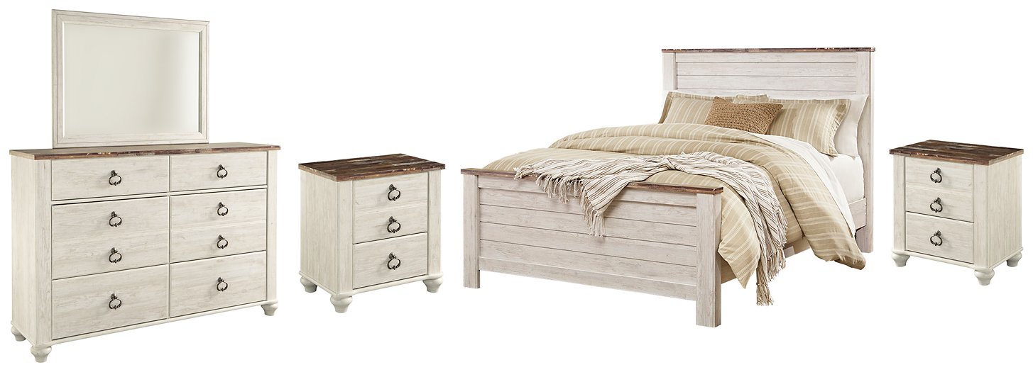 Five Star Furniture - Willowton Bedroom Set - Five Star Furniture & Mattress (GA)