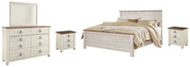 Five Star Furniture - Willowton Bedroom Set - Five Star Furniture & Mattress (GA)