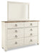 Five Star Furniture - Willowton Dresser and Mirror image