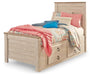 Five Star Furniture - Willowton Bed with 2 Storage Drawers image