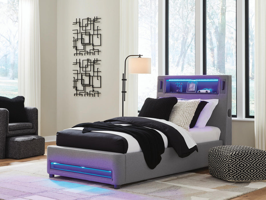 Five Star Furniture - Verishaw Upholstered Bed