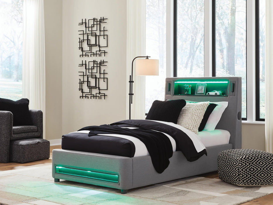 Five Star Furniture - Verishaw Upholstered Bed