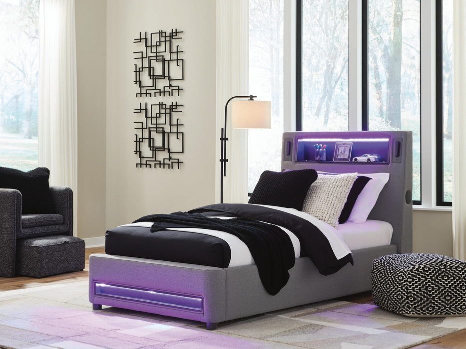 Five Star Furniture - Verishaw Upholstered Bed