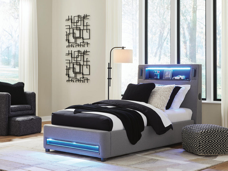 Five Star Furniture - Verishaw Upholstered Bed