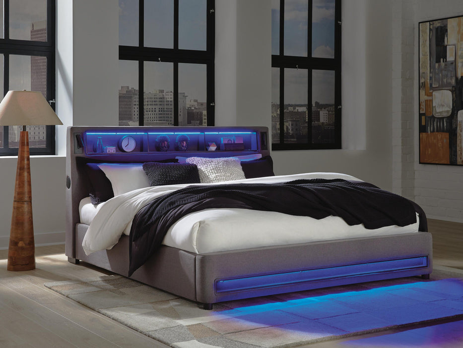 Five Star Furniture - Verishaw Upholstered Bed