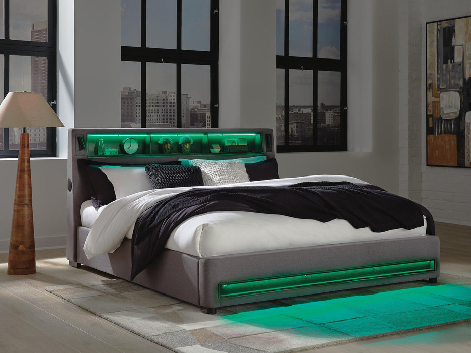 Five Star Furniture - Verishaw Upholstered Bed