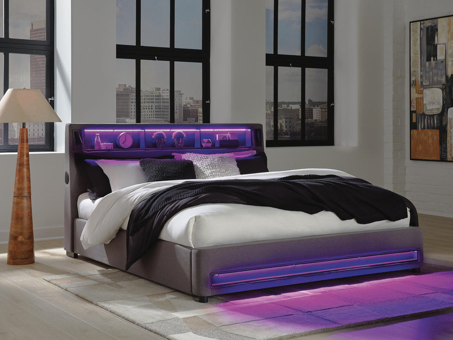 Five Star Furniture - Verishaw Upholstered Bed