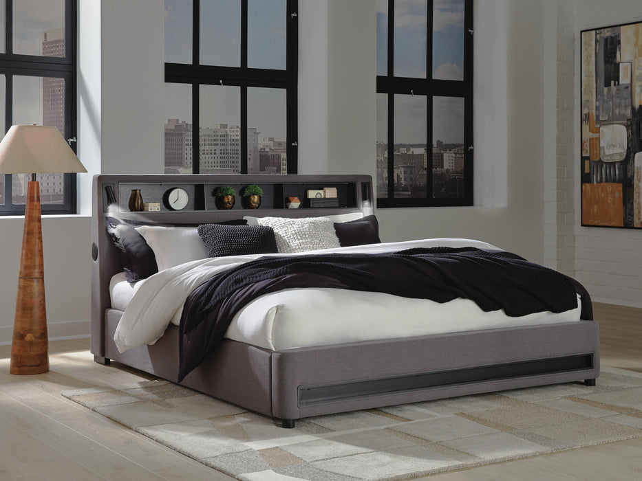 Five Star Furniture - Verishaw Upholstered Bed