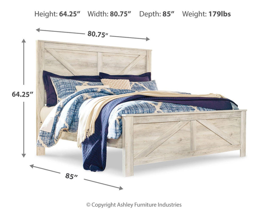 Five Star Furniture - Bellaby Crossbuck Bed