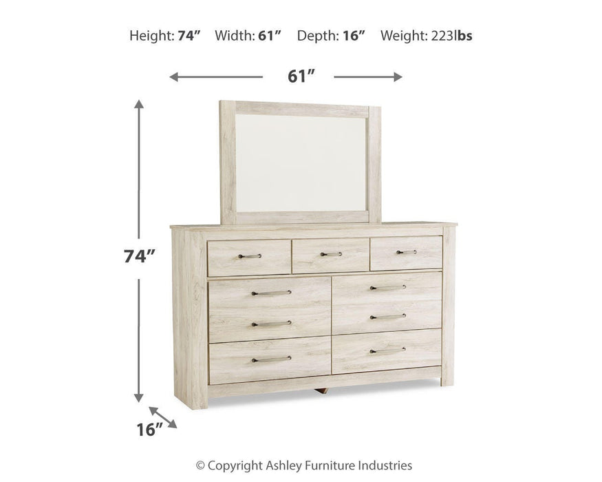 Five Star Furniture - Bellaby Dresser and Mirror