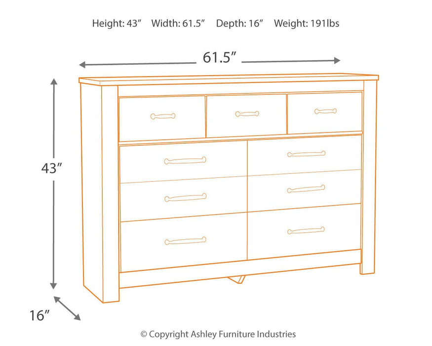Five Star Furniture - Bellaby Dresser