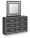 Five Star Furniture - Zuraleus Dresser and Mirror - Five Star Furniture & Mattress (GA)