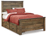 Five Star Furniture - Trinell Bed with 2 Storage Drawers image