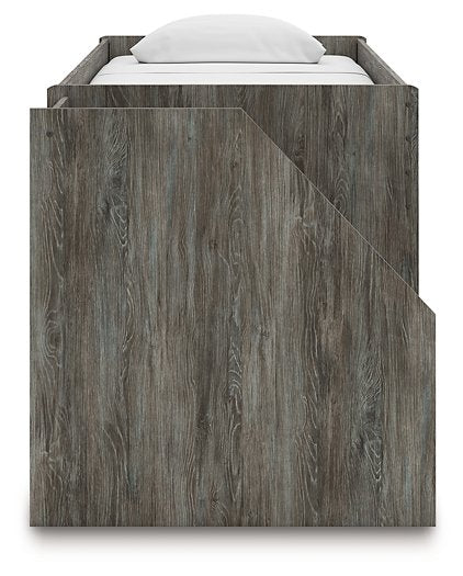 Five Star Furniture - Frandern Loft Bed with Bookcase Storage