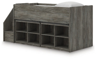 Five Star Furniture - Frandern Loft Bed with Bookcase Storage - Five Star Furniture & Mattress (GA)