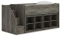Five Star Furniture - Frandern Loft Bed with Bookcase Storage - Five Star Furniture & Mattress (GA)