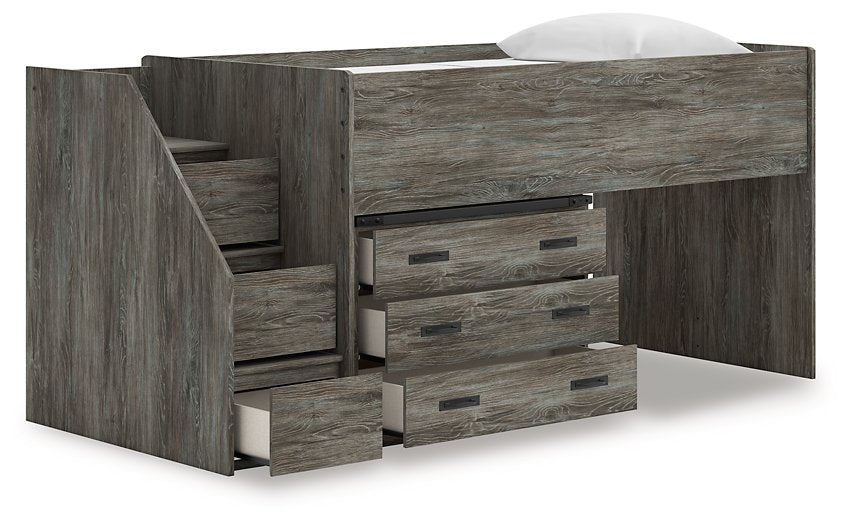 Five Star Furniture - Frandern Loft Bed with Drawer Storage