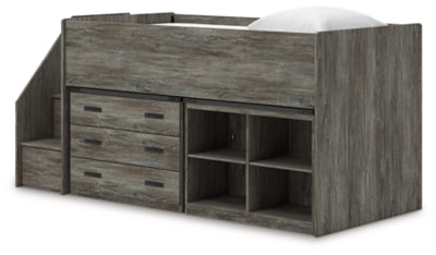 Five Star Furniture - Frandern Loft Bed with Bookcase and Drawer Storage - Five Star Furniture & Mattress (GA)