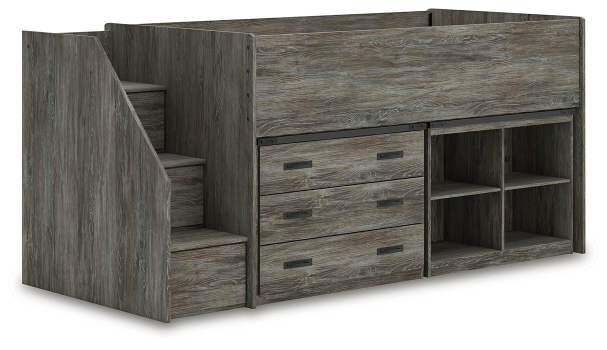 Five Star Furniture - Frandern Loft Bed with Bookcase and Drawer Storage