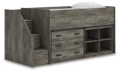 Five Star Furniture - Frandern Loft Bed with Bookcase and Drawer Storage - Five Star Furniture & Mattress (GA)