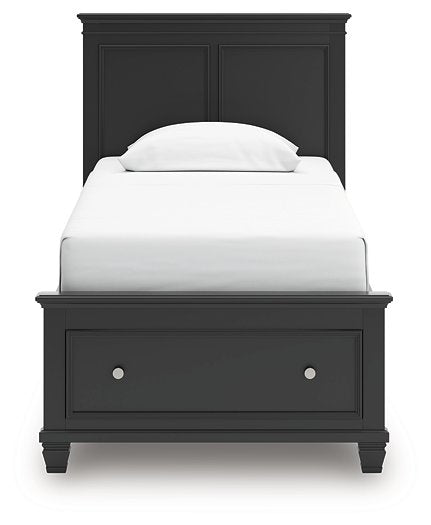 Lanolee Panel Storage Bed