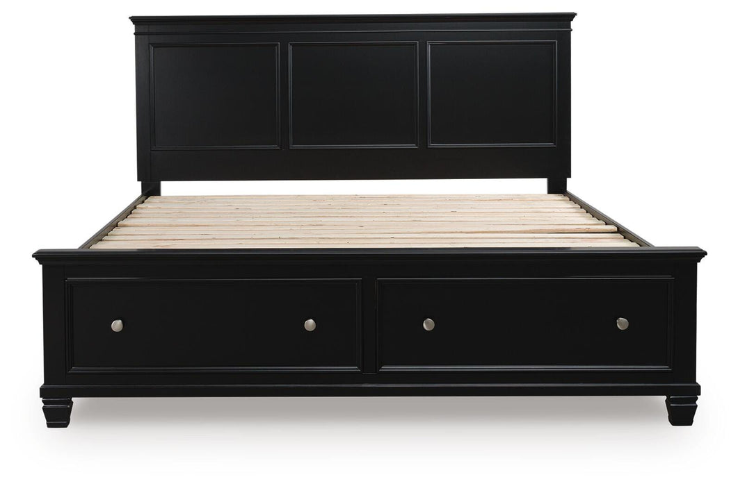 Five Star Furniture - Lanolee Panel Storage Bed