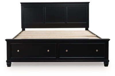 Five Star Furniture - Lanolee Panel Storage Bed