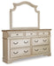 Five Star Furniture - Realyn Dresser and Mirror image