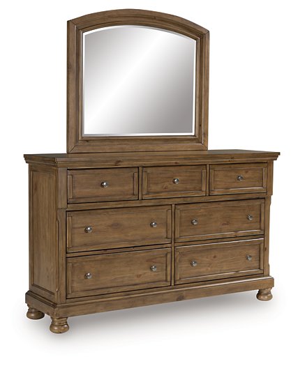 Feddinger Dresser and Mirror - Five Star Furniture & Mattress (GA)
