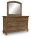 Five Star Furniture - Feddinger Dresser and Mirror - Five Star Furniture & Mattress (GA)