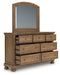 Five Star Furniture - Feddinger Dresser and Mirror - Five Star Furniture & Mattress (GA)