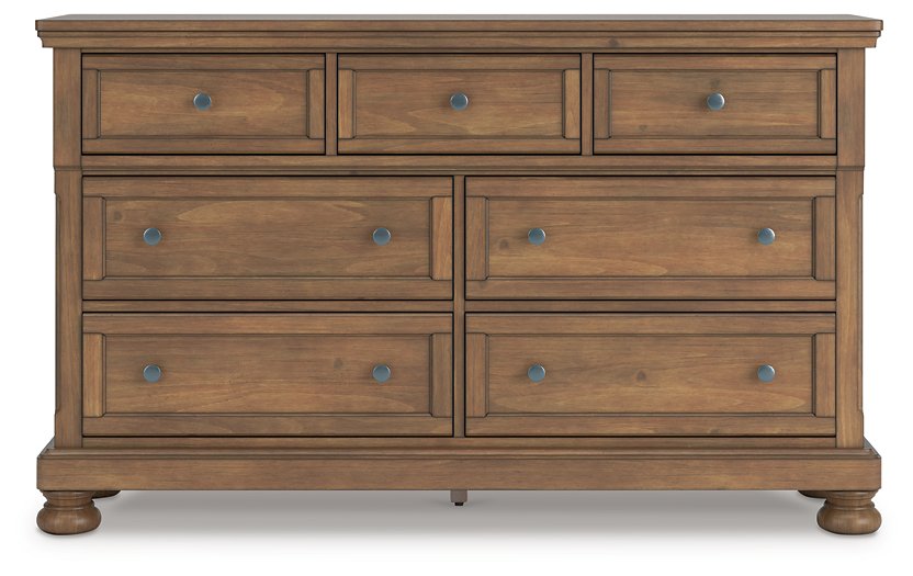 Feddinger Dresser and Mirror - Five Star Furniture & Mattress (GA)