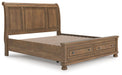 Five Star Furniture - Feddinger Panel Storage Bed - Five Star Furniture & Mattress (GA)