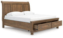 Five Star Furniture - Feddinger Panel Storage Bed - Five Star Furniture & Mattress (GA)