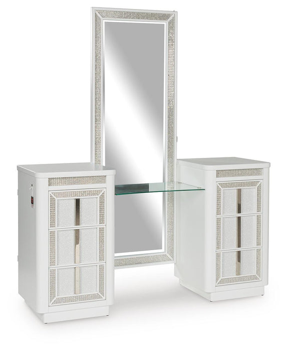 Five Star Furniture - Chalanna Vanity with Mirror