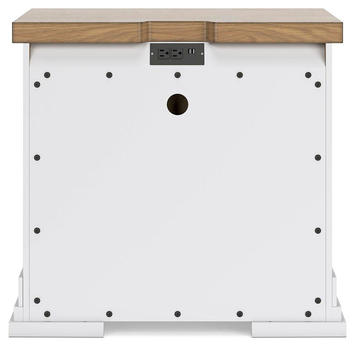 Five Star Furniture - Ashbryn Nightstand - Five Star Furniture & Mattress (GA)