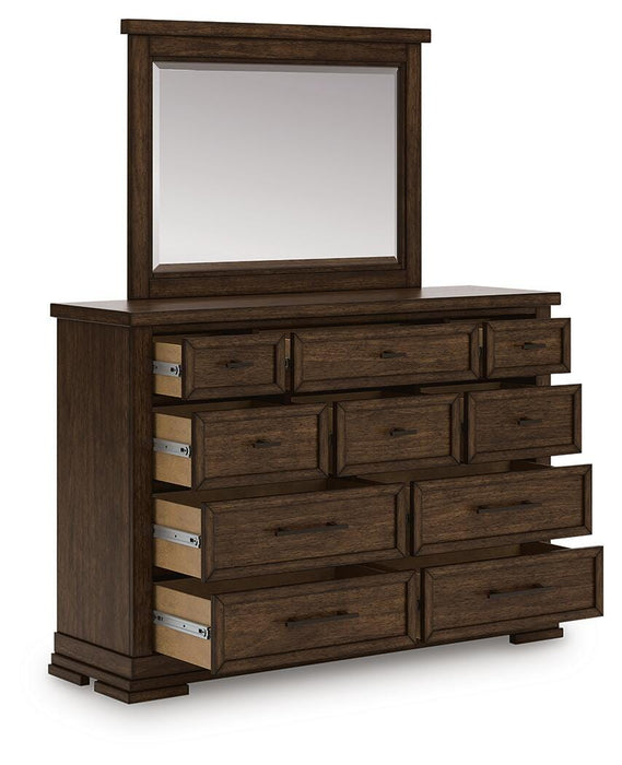 Five Star Furniture - Taffenbrook Dresser and Mirror