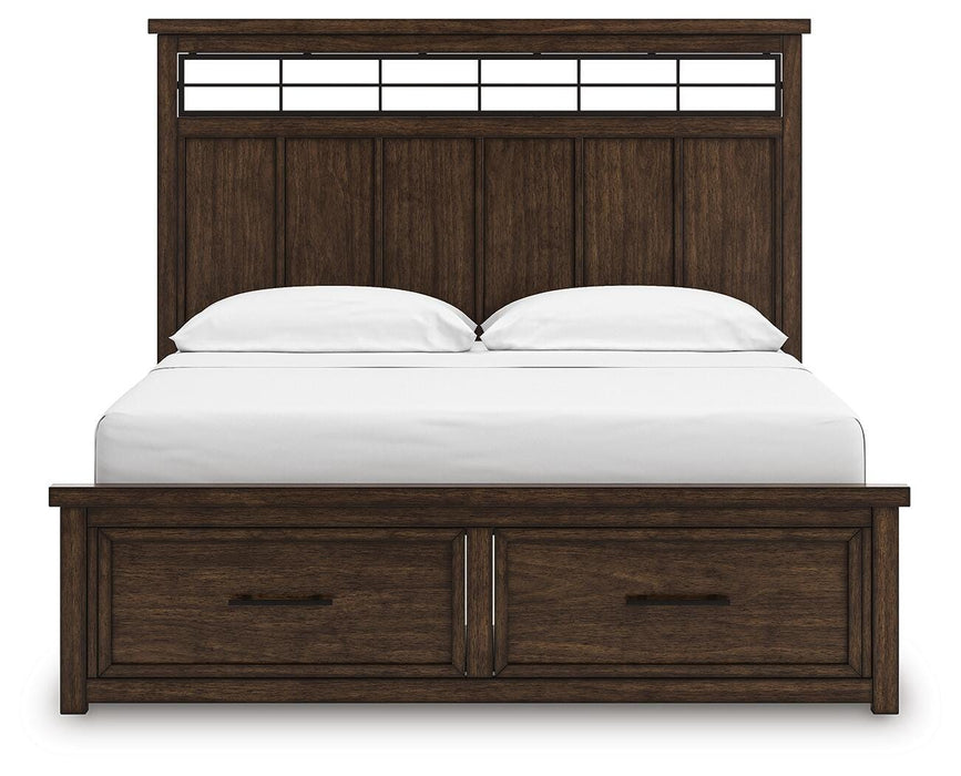 Five Star Furniture - Taffenbrook Panel Storage Bed