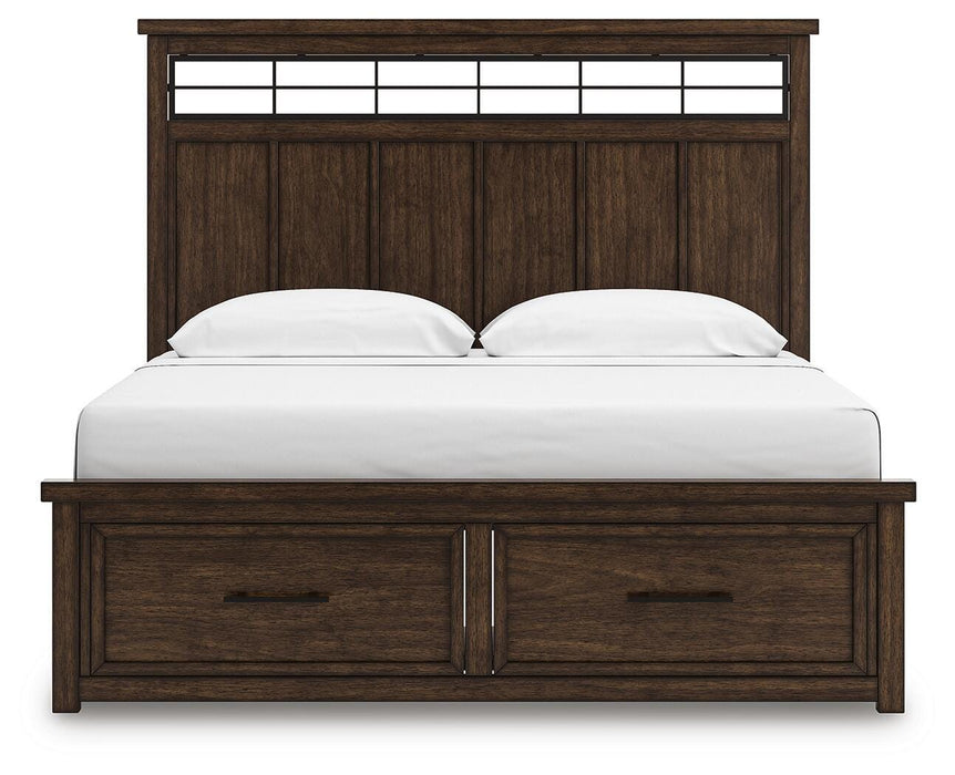 Five Star Furniture - Taffenbrook Panel Storage Bed