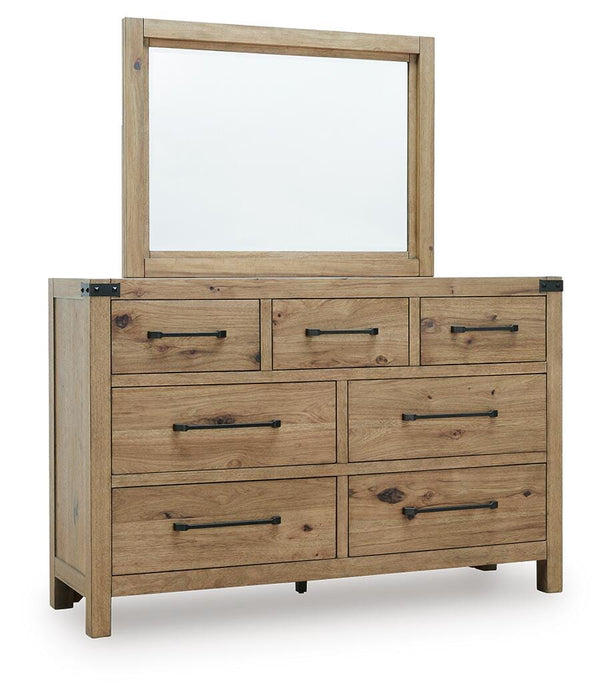 Five Star Furniture - Ridgester Dresser and Mirror