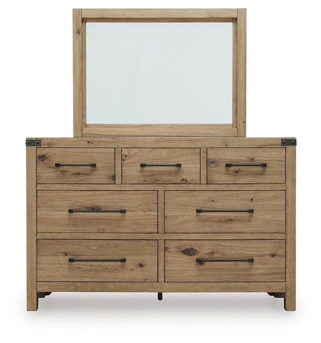 Five Star Furniture - Ridgester Dresser and Mirror