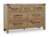 Five Star Furniture - Ridgester Dresser and Mirror - Five Star Furniture & Mattress (GA)