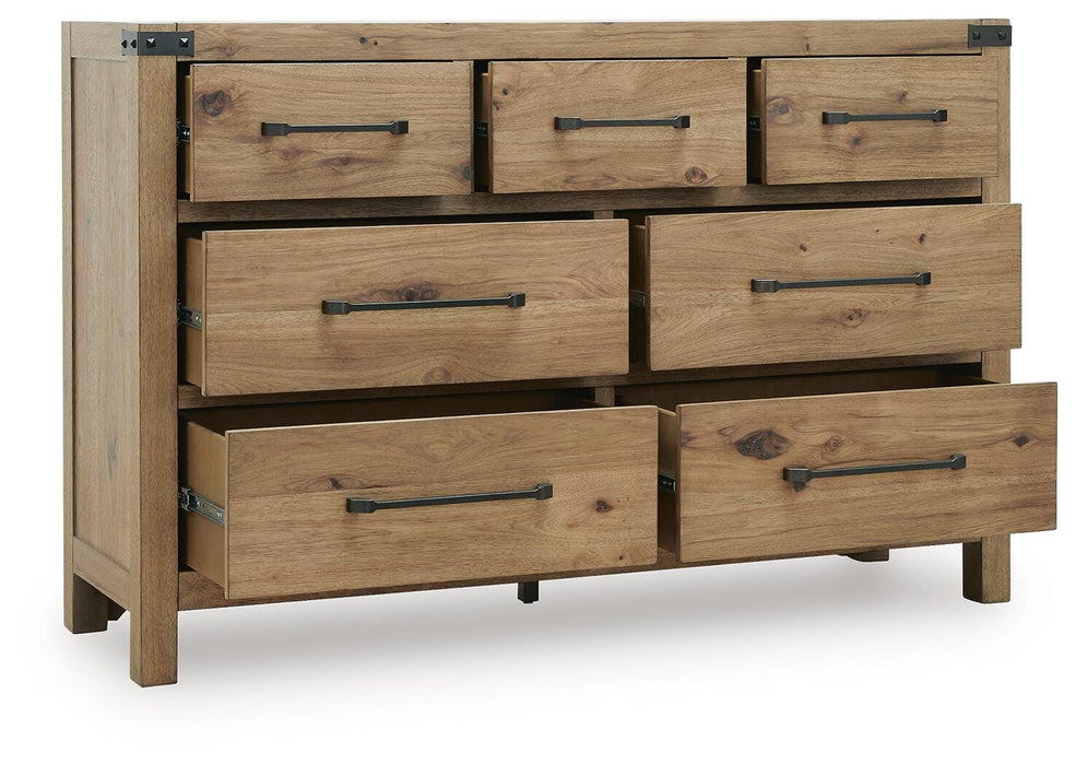 Five Star Furniture - Ridgester Dresser and Mirror