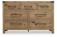 Five Star Furniture - Ridgester Dresser and Mirror - Five Star Furniture & Mattress (GA)