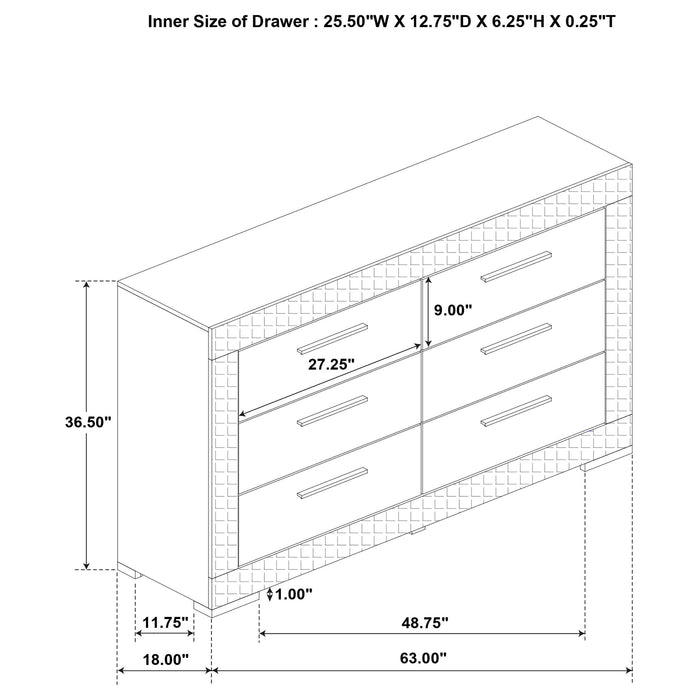Five Star Furniture - Ives Dresser