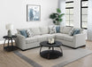 Five Star Furniture - Ashford Chenille Upholstered Sleeper Sectional Sofa Greige image
