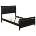 Five Star Furniture - Carlton California King, E.King, & Queen Upholstered Bed Cappuccino and Black image