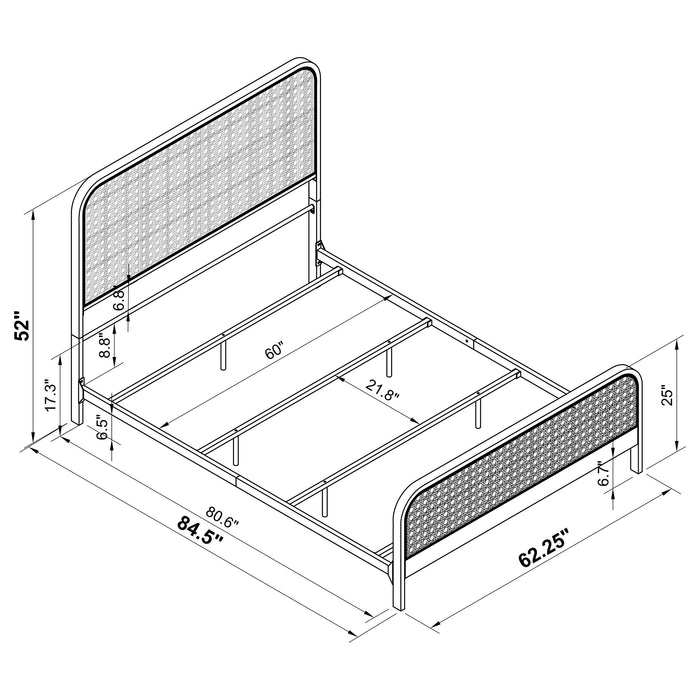 Five Star Furniture - Lanewood Panel Bed