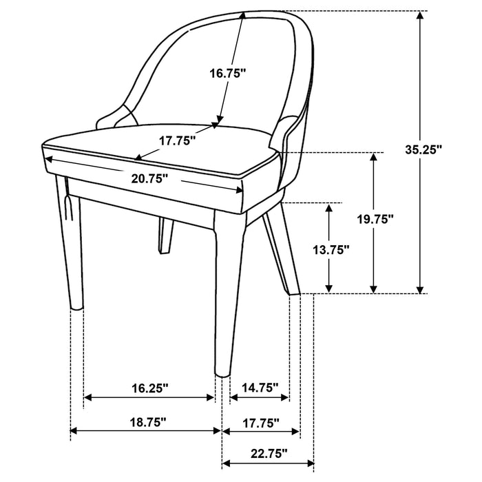 Five Star Furniture - Reseda Dining Side Chair