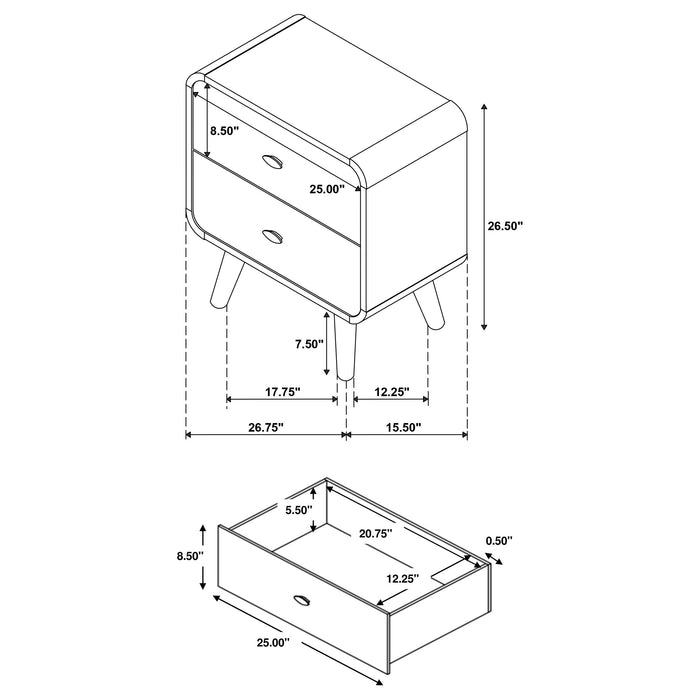 Five Star Furniture - Robyn Nightstand